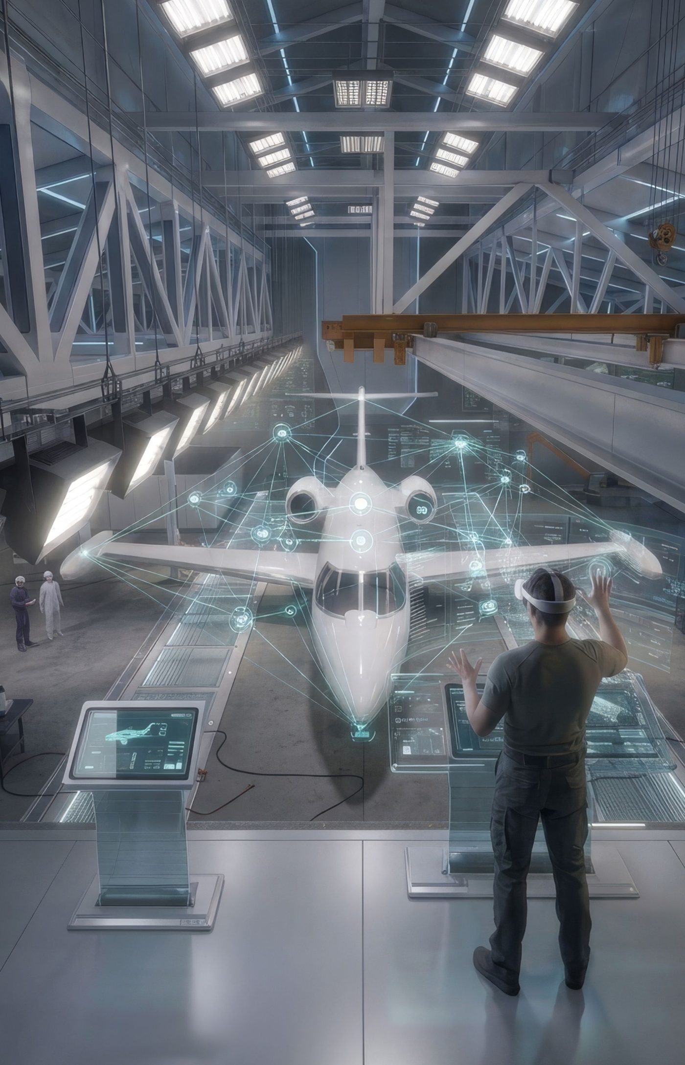 Digital Twin of an aircraft