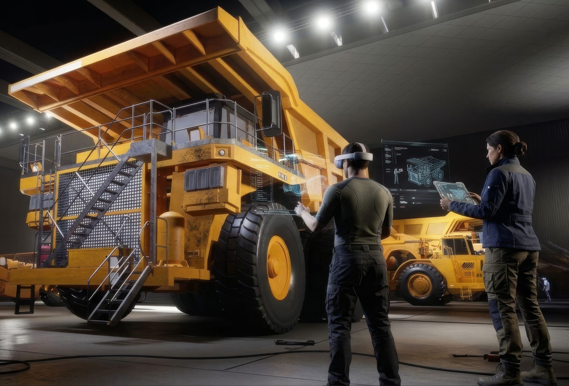 Digital Twin of heavy machinery